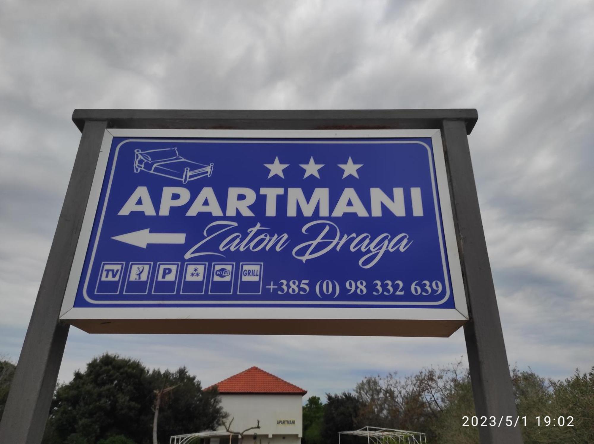 Apartments Zaton Draga エクステリア 写真